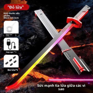 Kiếm đèn lazer phun sương 80cm