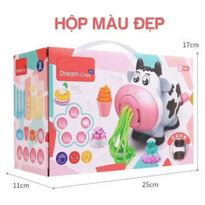 Đất nặn mì hình bò sữa