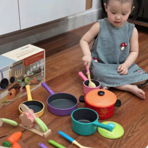 Đồ chơi bếp cầu vòng 21pcs