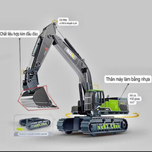 Đồ chơi xe cẩu múc xoay 360 độ