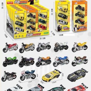 Set 3 mô hình xe hợp kim